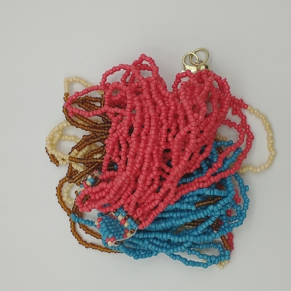Long Southwest Vistas Beadwork Necklace - Picture 6 of 7